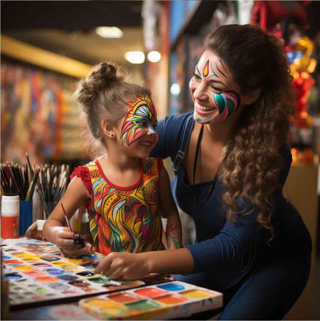face painting
